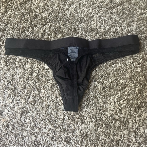 Mens Small NWT Gregg Homme Black ‘Erupt’ Thong - Picture 9 of 9